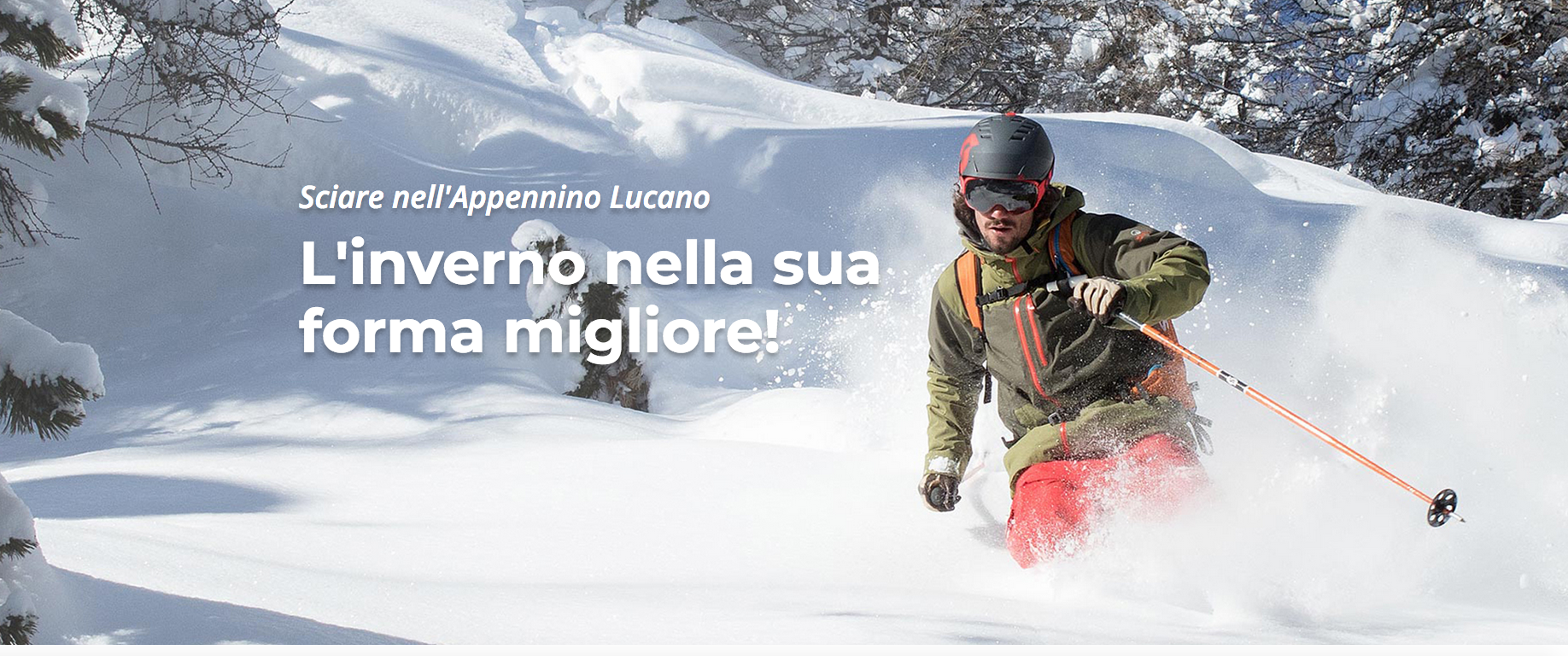 sciare sul monte sirino